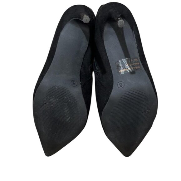 Wild Diva Black suede ankle boots - Picture 3 of 3